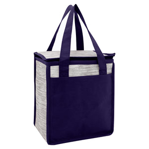 Fresno Non-Woven Cooler Bag - Navy Blue