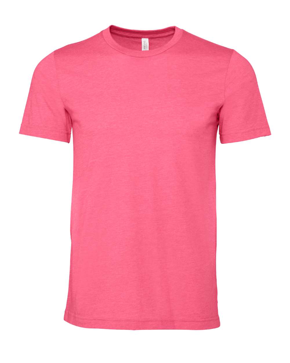 BELLA + CANVAS CVC Jersey Tee - Heather Charity Pink