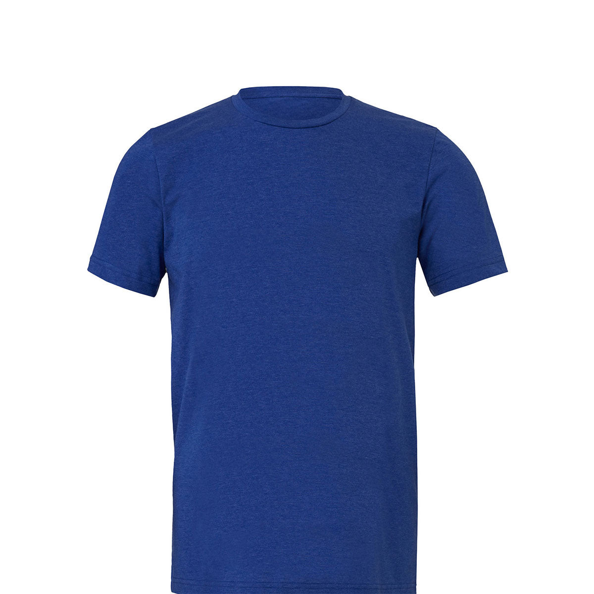 BELLA + CANVAS CVC Jersey Tee - Heather True Royal