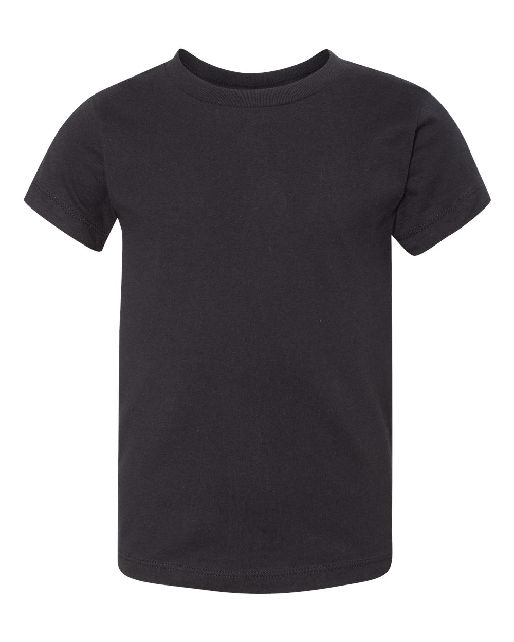 BELLA + CANVAS Toddler Jersey Short-Sleeve T-Shirt - Black