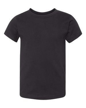 BELLA + CANVAS Toddler Jersey Short-Sleeve T-Shirt - Black