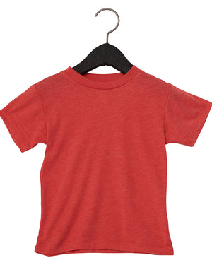 BELLA + CANVAS Toddler Jersey Short-Sleeve T-Shirt - Heather Red