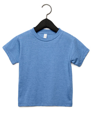 BELLA + CANVAS Toddler Jersey Short-Sleeve T-Shirt - Heather Columbia Blue