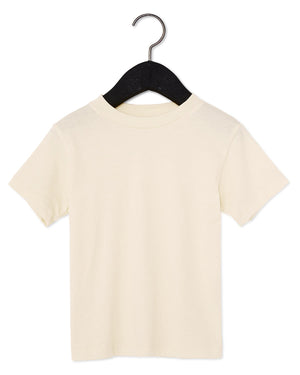 BELLA + CANVAS Toddler Jersey Short-Sleeve T-Shirt - Natural