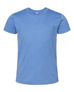 BELLA + CANVAS Youth Jersey T-Shirt - Columbia Blue