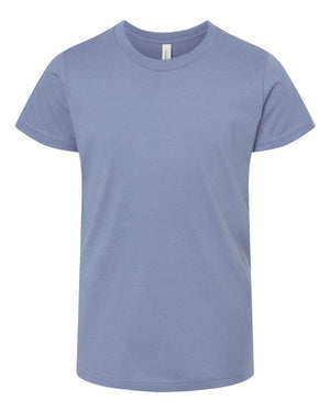 BELLA + CANVAS Youth Jersey T-Shirt - Lavender Blue