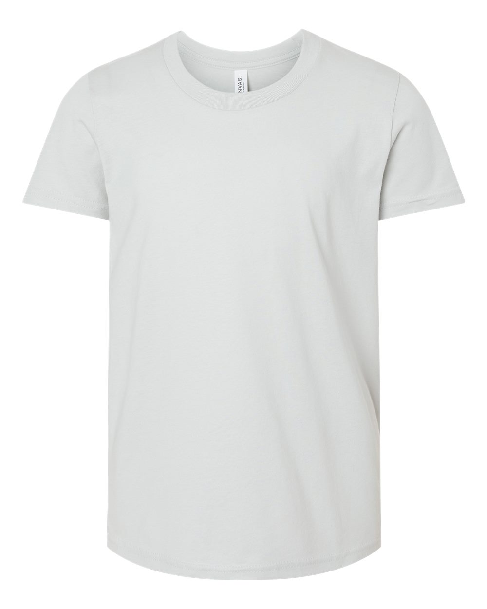 BELLA + CANVAS Youth Jersey T-Shirt - Silver
