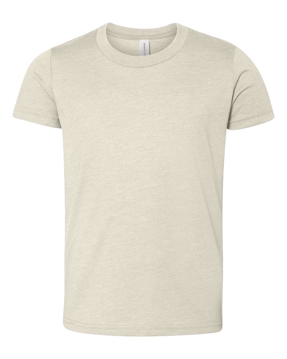 BELLA + CANVAS Youth CVC Jersey T-Shirt - Heather Dust
