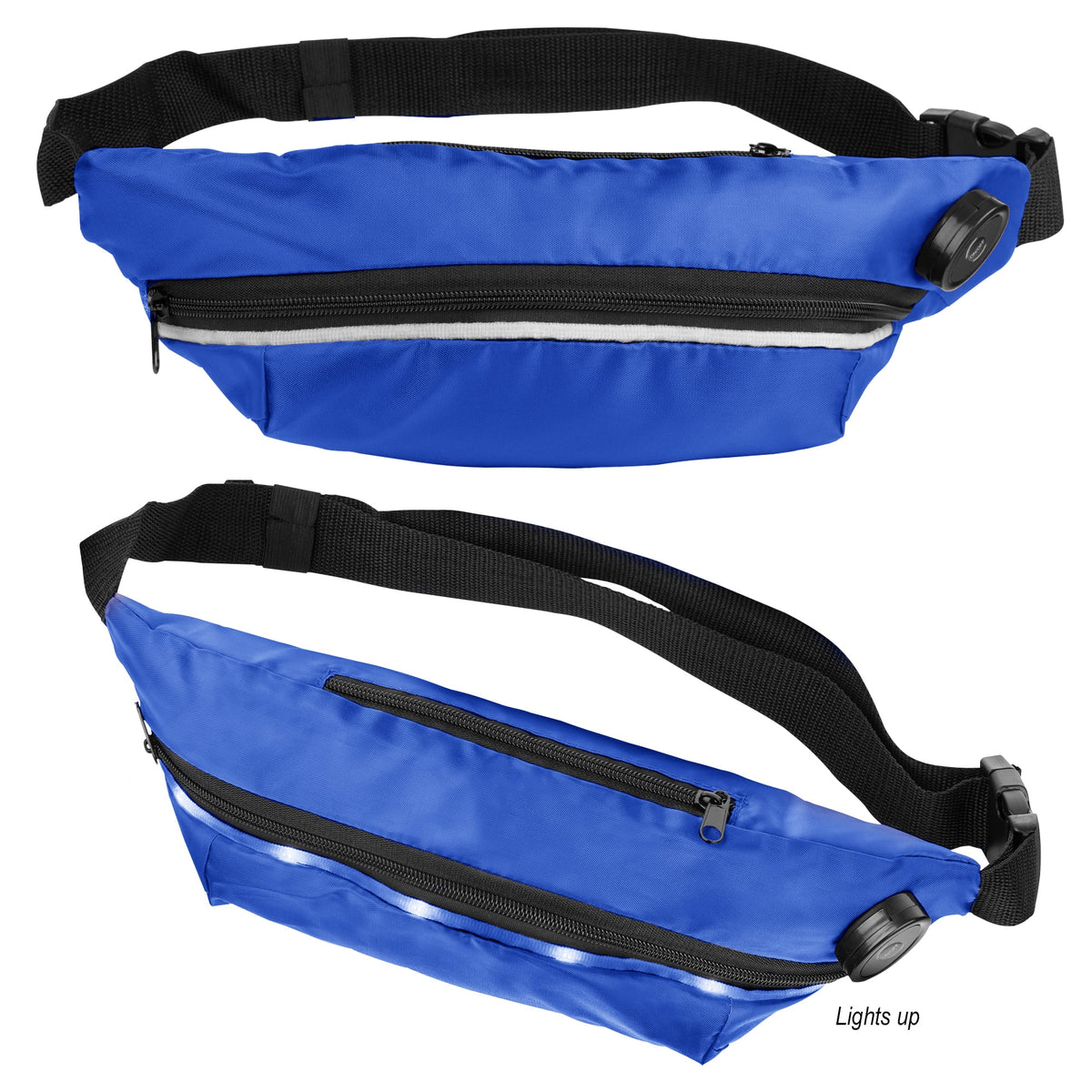 Trail Blazer Light Up Fanny Pack - Royal Blue