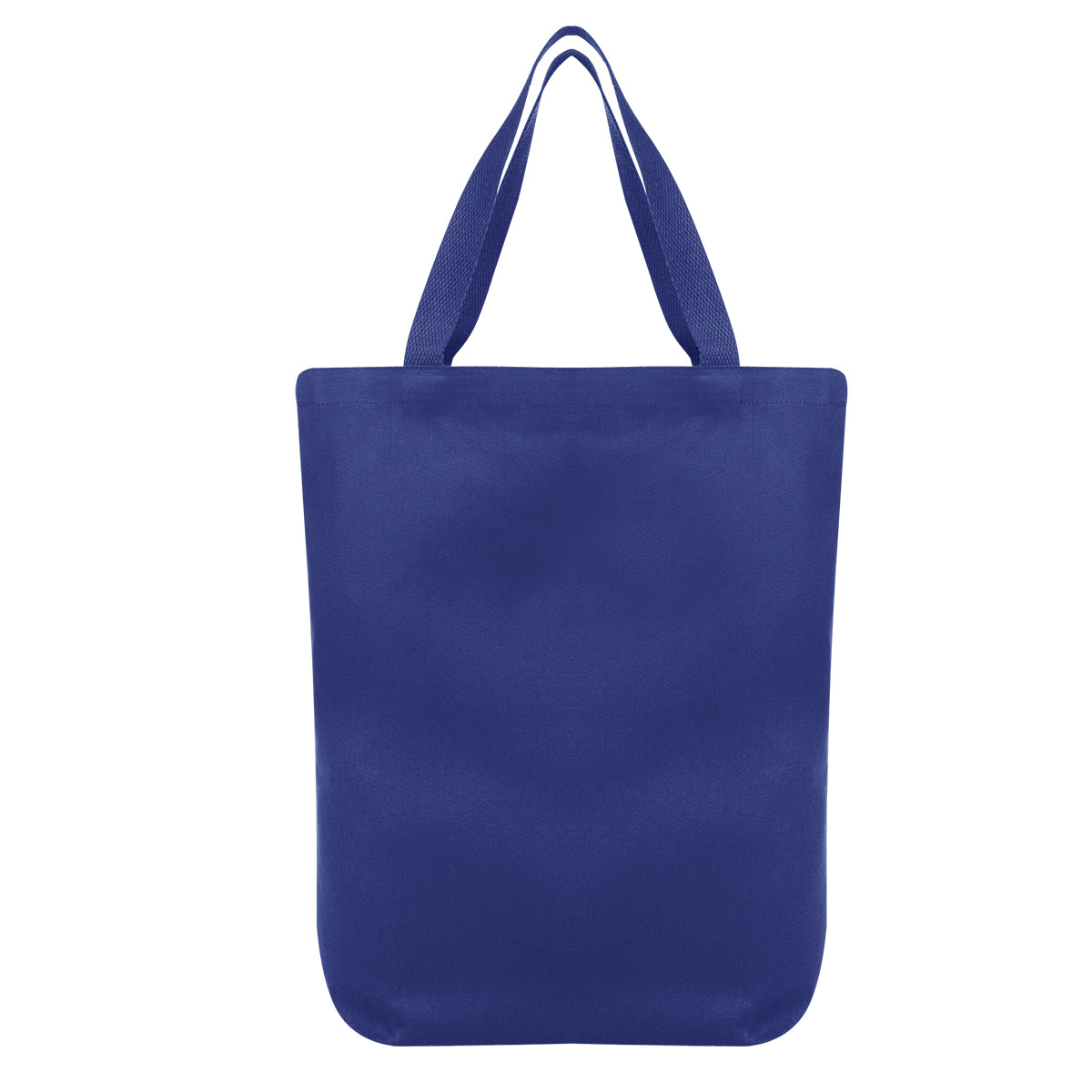 Chandler 12 Oz. Cotton Tote Bag - Royal Blue