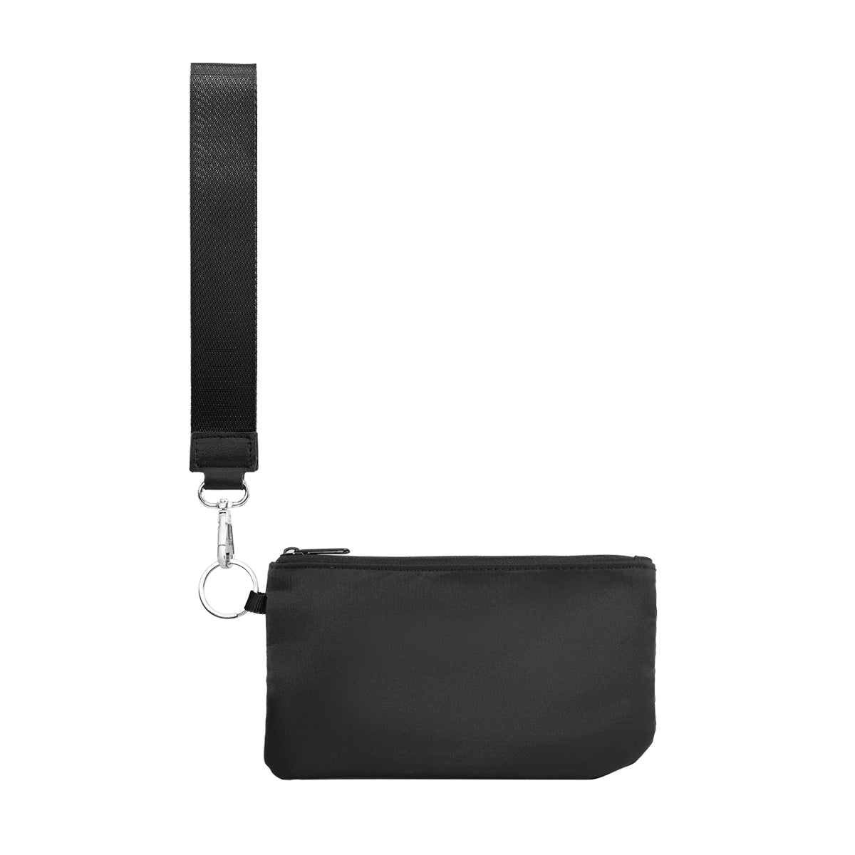 Anywhere rPET Wristlet Pouch - Black