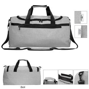 Habitat rPET Heathered Duffel Bag - Gray