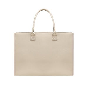 Polly Large Shopper Tote Bag - Beige