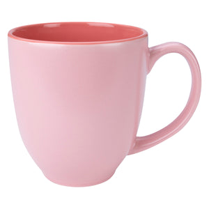 14 Oz. Sorbet Bistro Mug - Light Pink