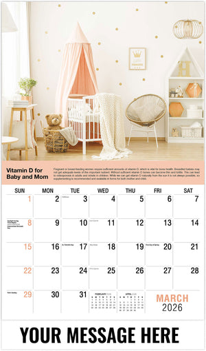 Health Tips - 2026 Promotional Calendar