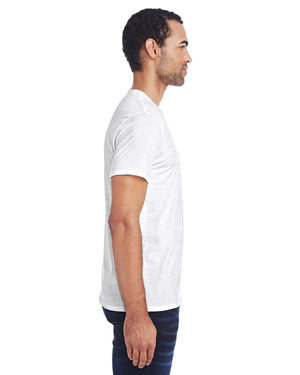 Threadfast Men's Invisible Stripe Short-Sleeve T-Shirt