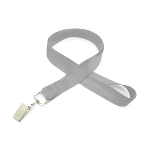 3/4" BEST Value Lanyard - Light Gray