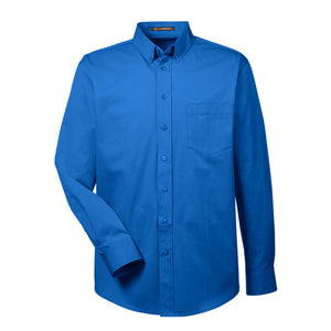 Long Sleeve Twill Shirt with Teflon - Men ACM581 (FRENCH BLUE)