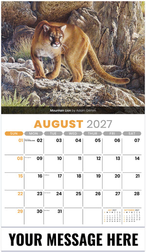 Wildlife Portraits - 2027 Promotional Calendar