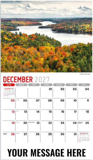Scenes of Ontario - 2027 Promotional Calendar
