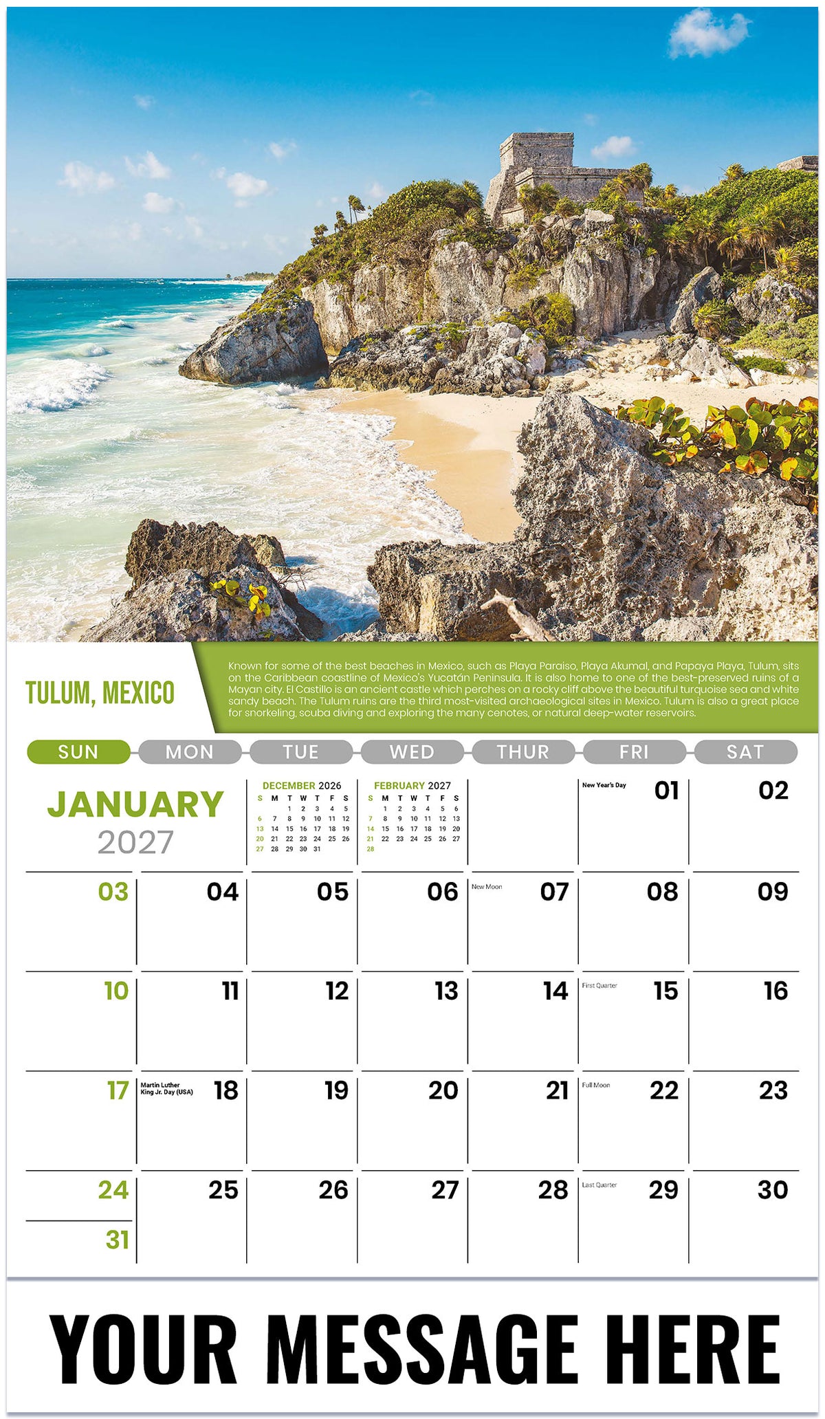 World Travel - 2027 Promotional Calendar