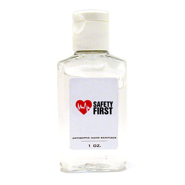 1 oz Hand Cleanser in Bottle with Full Color - CM1077 - Clear