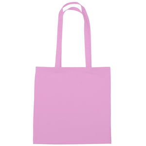 100% 4 Oz. Cotton Tote Bag - Pink
