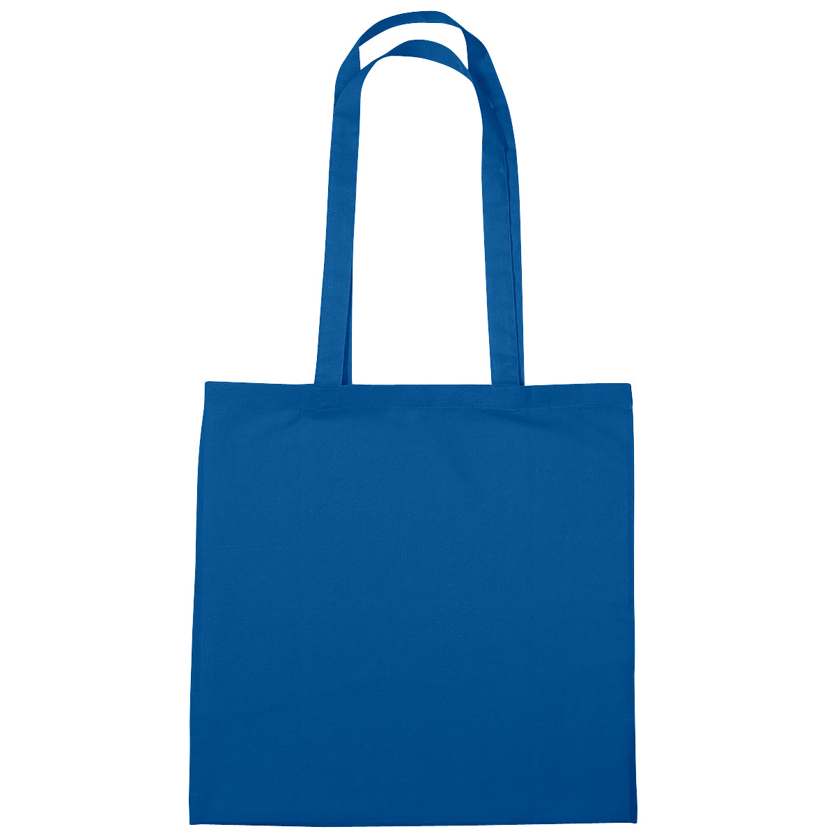 100% 4 Oz. Cotton Tote Bag - Royal Blue