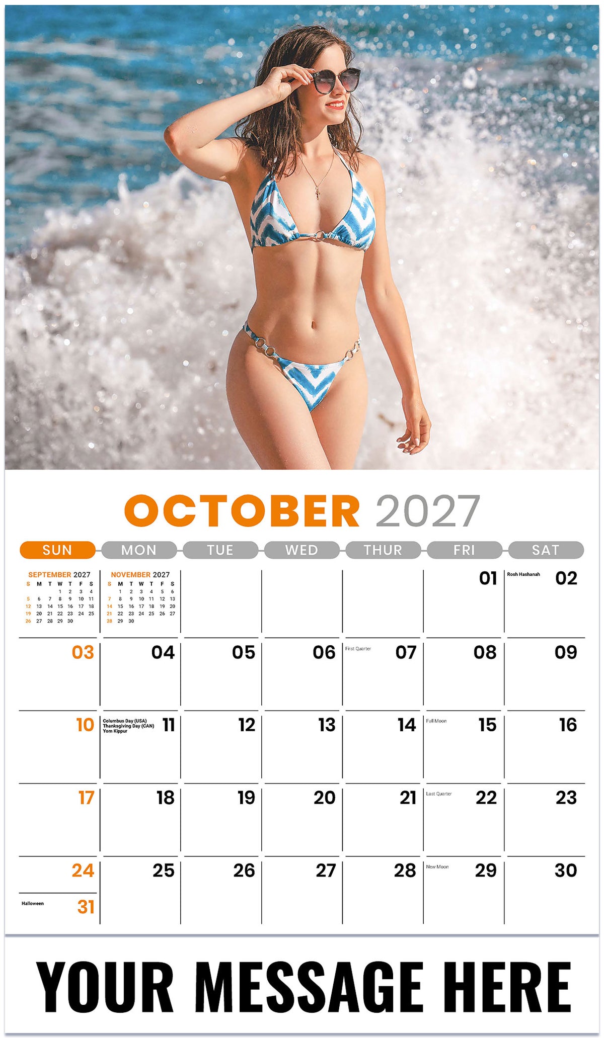 Swimsuits - 2027 Promotional Calendar