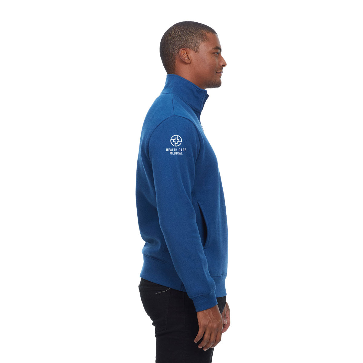 Threadfast Unisex Ultimate Fleece Quarter-Zip Sweatshirt