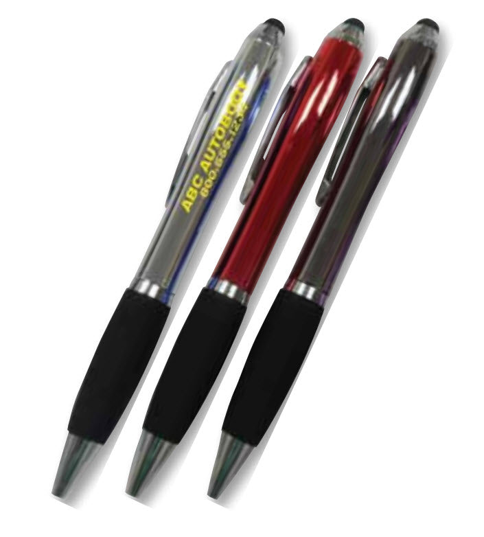 Savoy Plastic Twist Action Pen with PDA Stylus