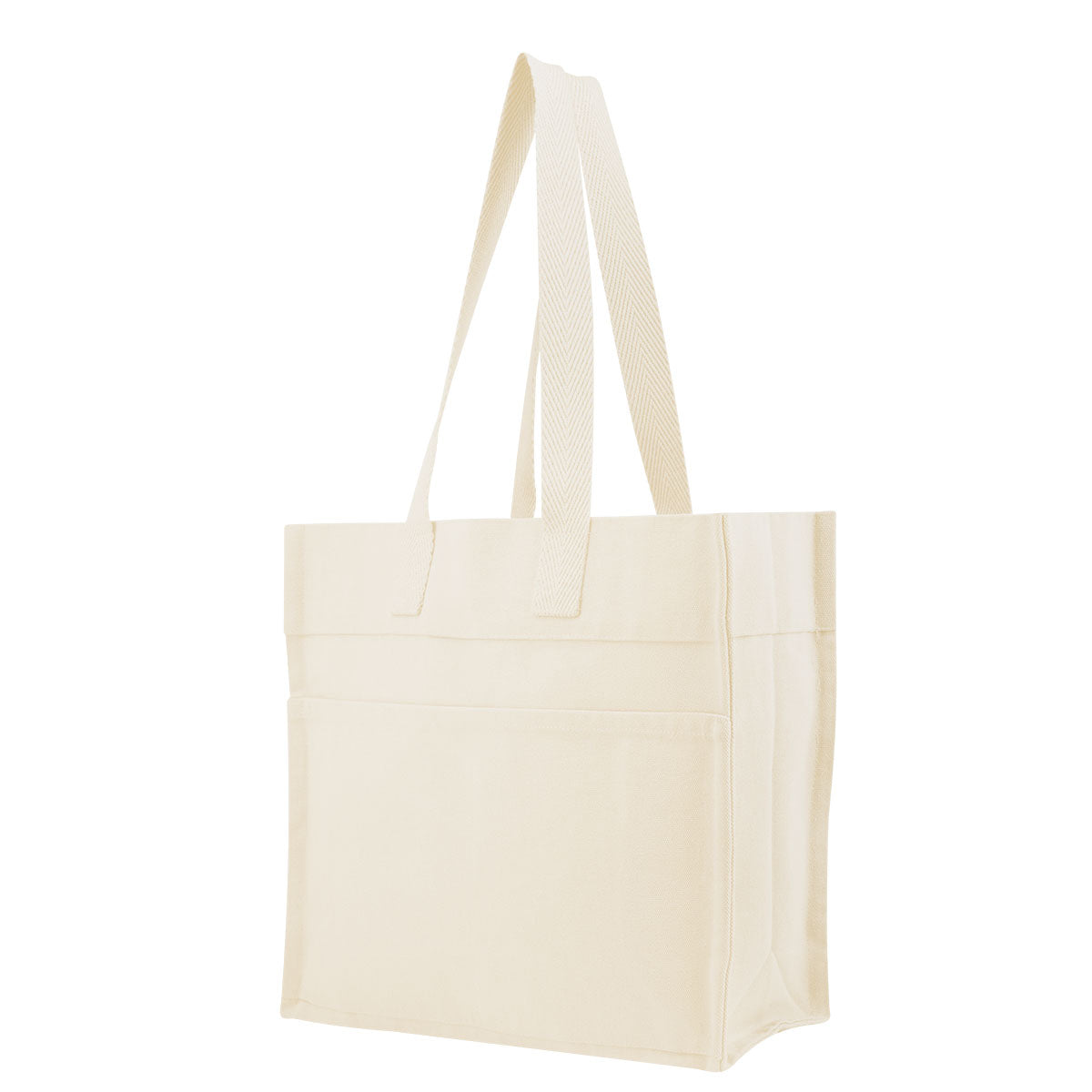 Aware™ 4 Oz. Recycled Cotton Tote Bag - Natural