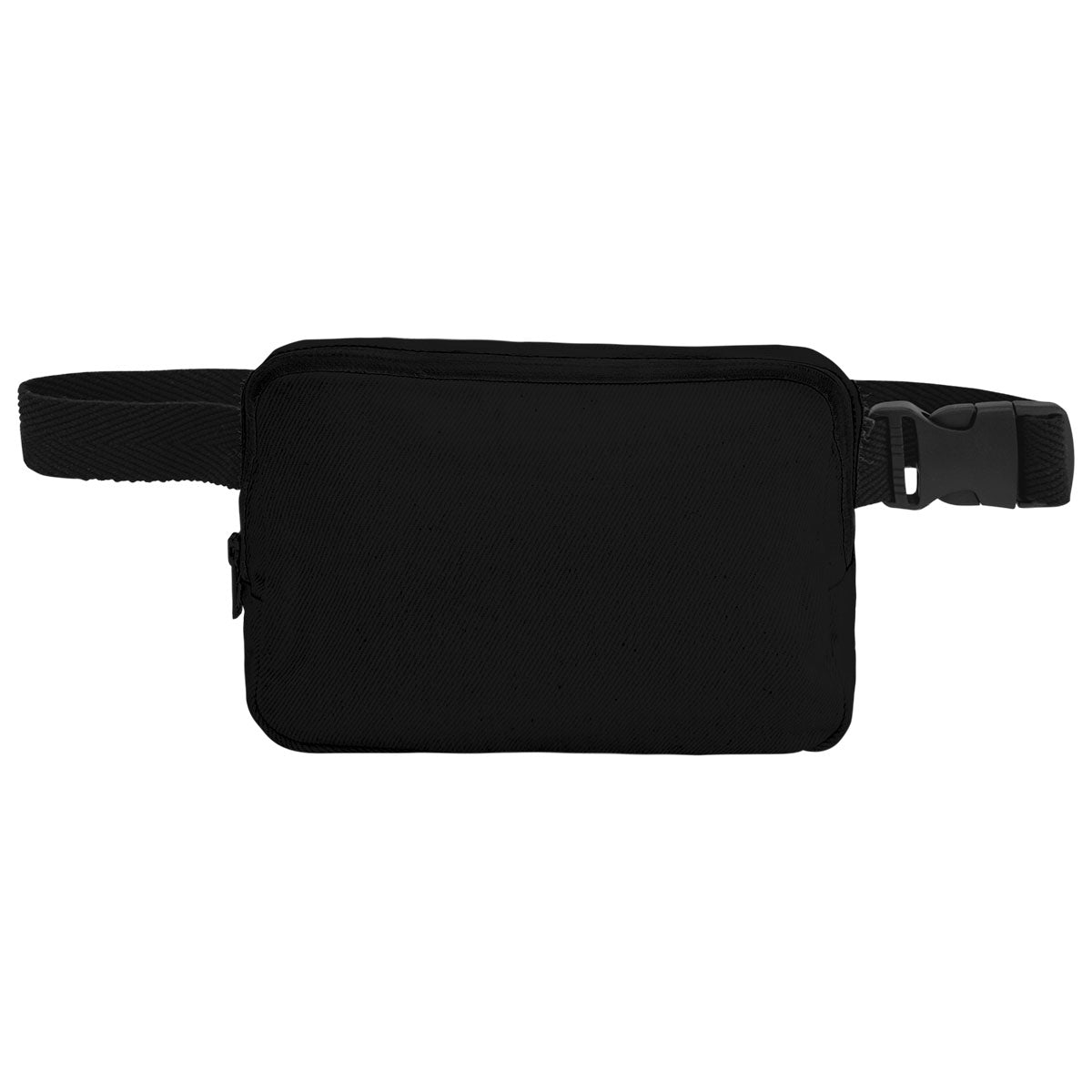 Aware™ Recycled Cotton Canvas Anywhere Belt Bag - Black With Black