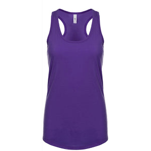 Next Level Ladies' Ideal Racerback Tank - Purple Rush