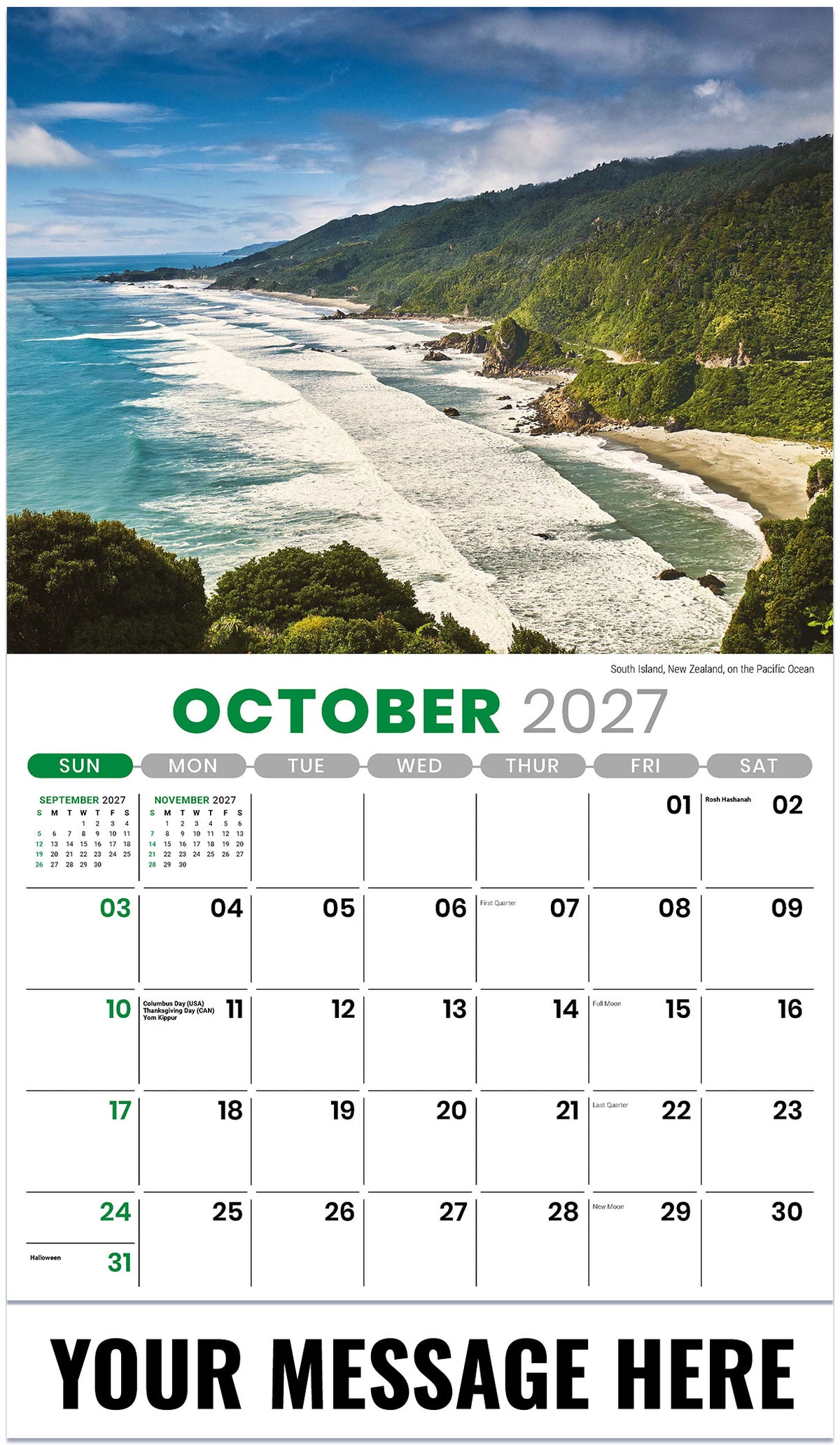 Sun, Sand & Surf - 2027 Promotional Calendar