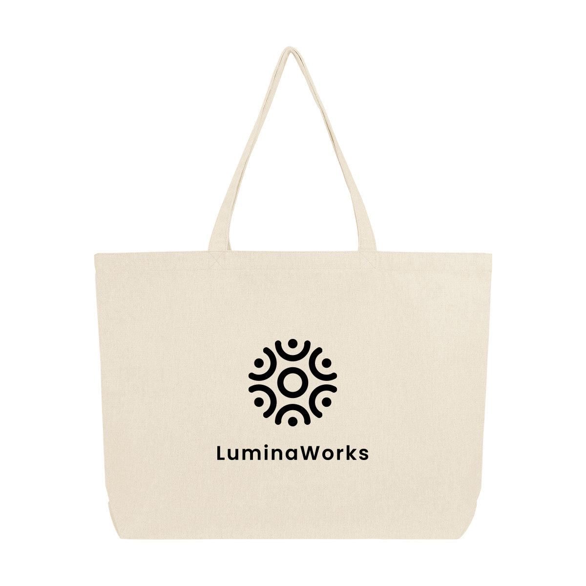 Aware™ 9 Oz. Recycled Cotton Shopper Tote Bag