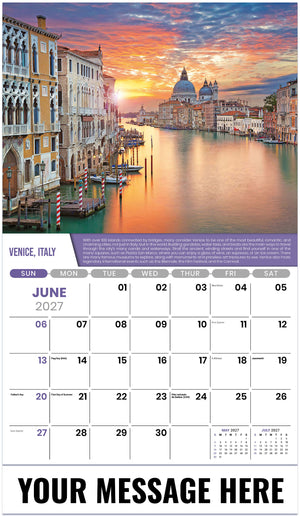 World Travel - 2027 Promotional Calendar
