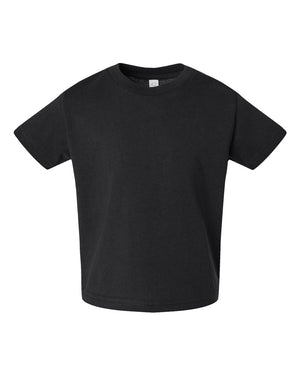 Rabbit Skins Toddler Cotton Jersey T-Shirt - Black