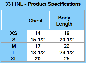 Next Level Youth Cotton Long Sleeve T-Shirt - Specs