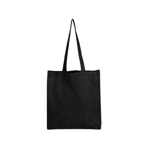 Jones Recycled Cotton Canvas Tote Bag - Black