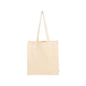 Jones Recycled Cotton Canvas Tote Bag - Heathered Beige