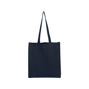 Jones Recycled Cotton Canvas Tote Bag - Navy Blue