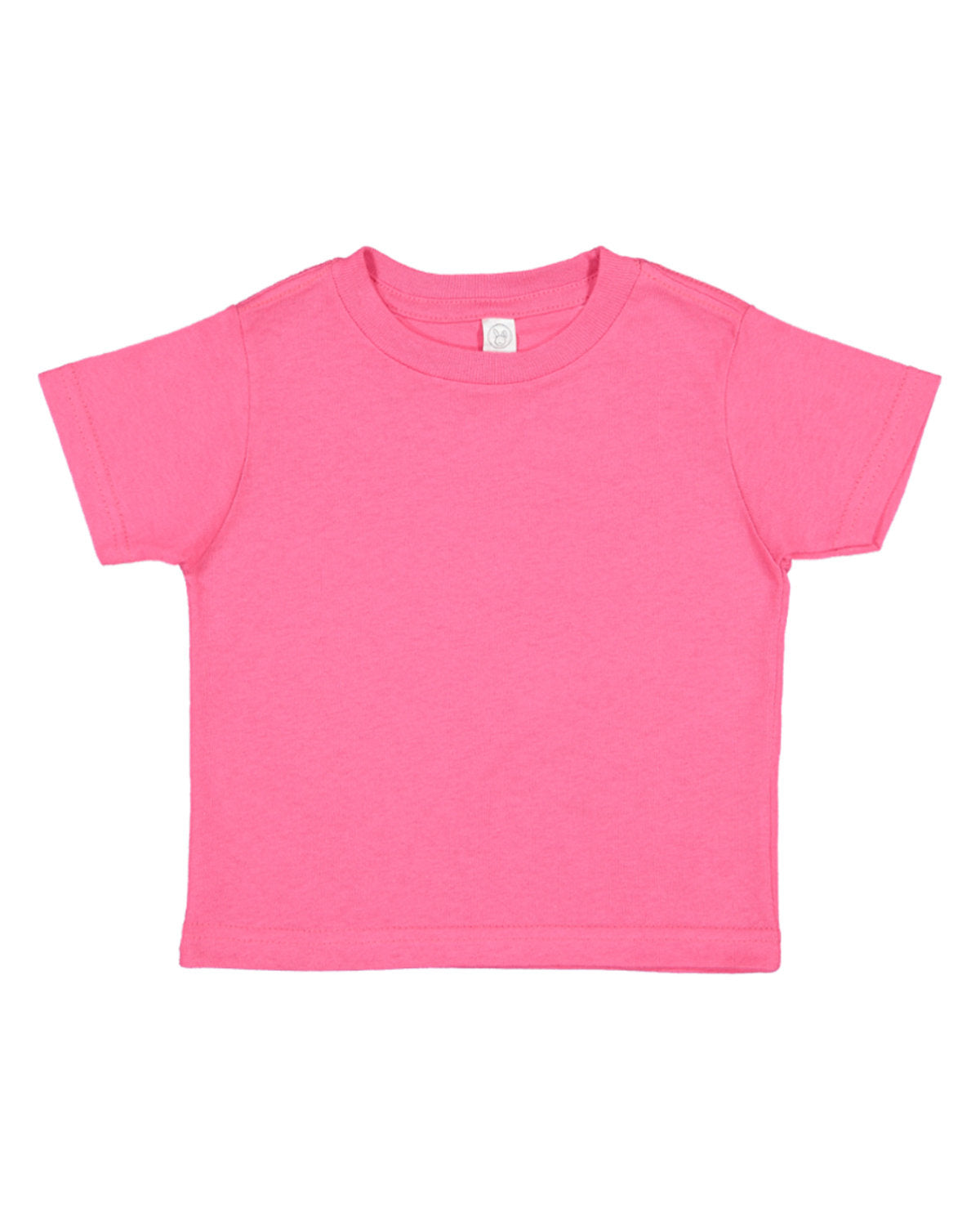 Rabbit Skins Toddler Fine Jersey Tee - Hot Pink