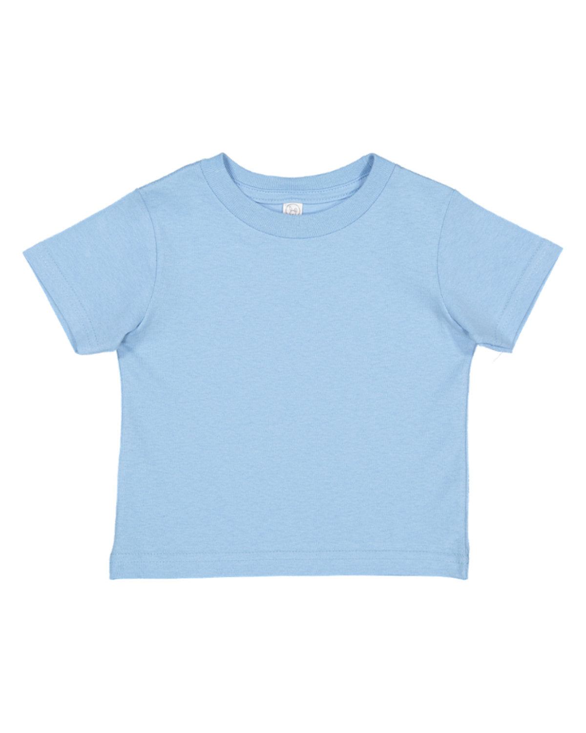 Rabbit Skins Toddler Fine Jersey Tee - Light Blue