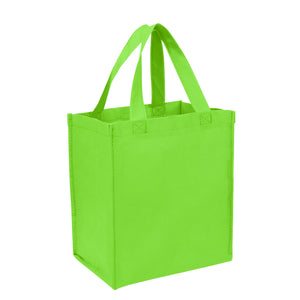 Non-Woven Shopping Tote Bag - Lime