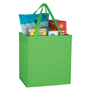 Non-Woven Shopping Tote Bag - Lime