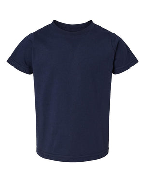 Rabbit Skins Toddler Fine Jersey Tee - Navy