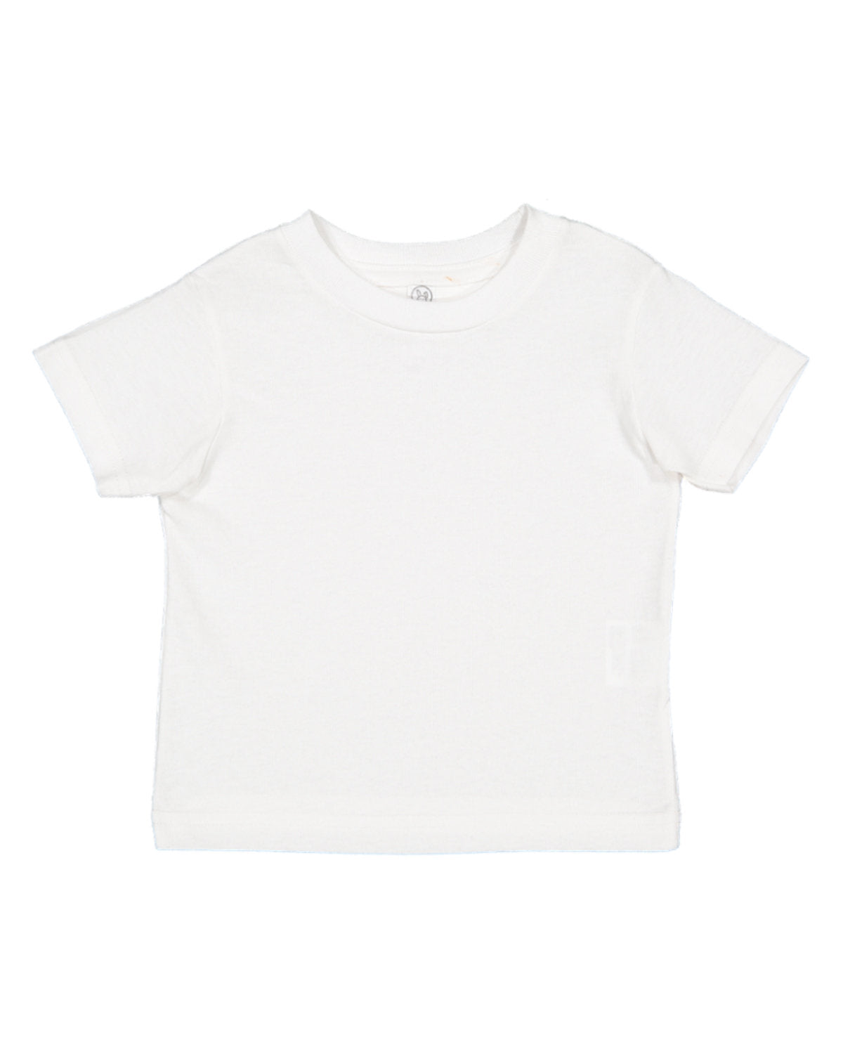 Rabbit Skins Toddler Fine Jersey Tee - White