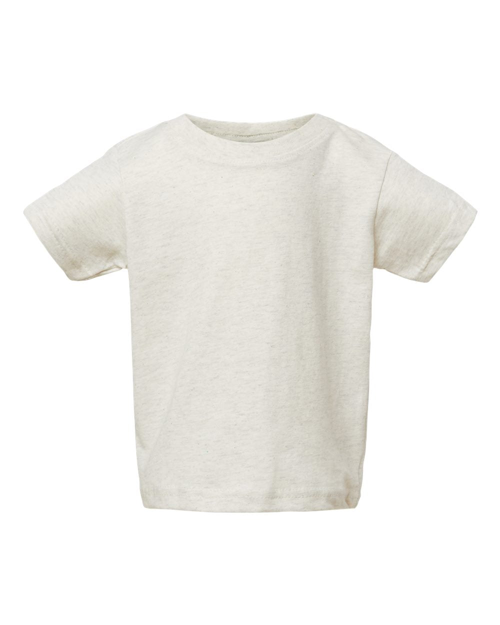 Rabbit Skins Infant Fine Jersey T-Shirt - Natural Heather