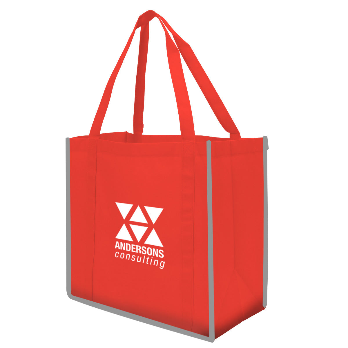 Reflective Large Grocery Tote Bag